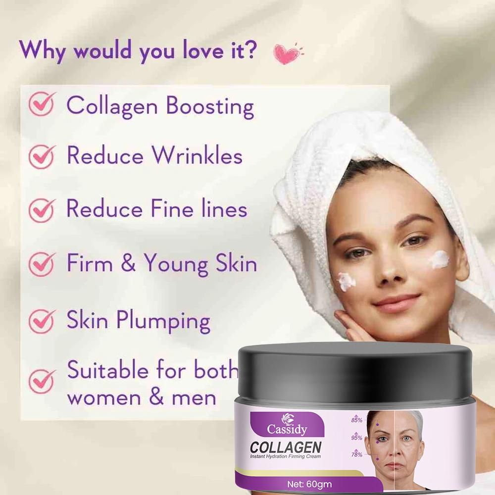 Korean Cassidy Collagen Instant Hydration Firming Cream, 60gm